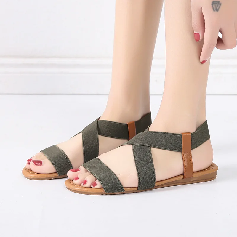 2019 Women's Sandals Spring Summer Ladies Shoes Flats Shoes Women Beach Sandals Peep-toe Fashion Casual Shoes Walking Sandalias
2019 Women's Sandals Spring Summer Ladies Shoes Flats Shoes Women Beach Sandals Peep-toe Fashion Casual Shoes Walking Sandalias