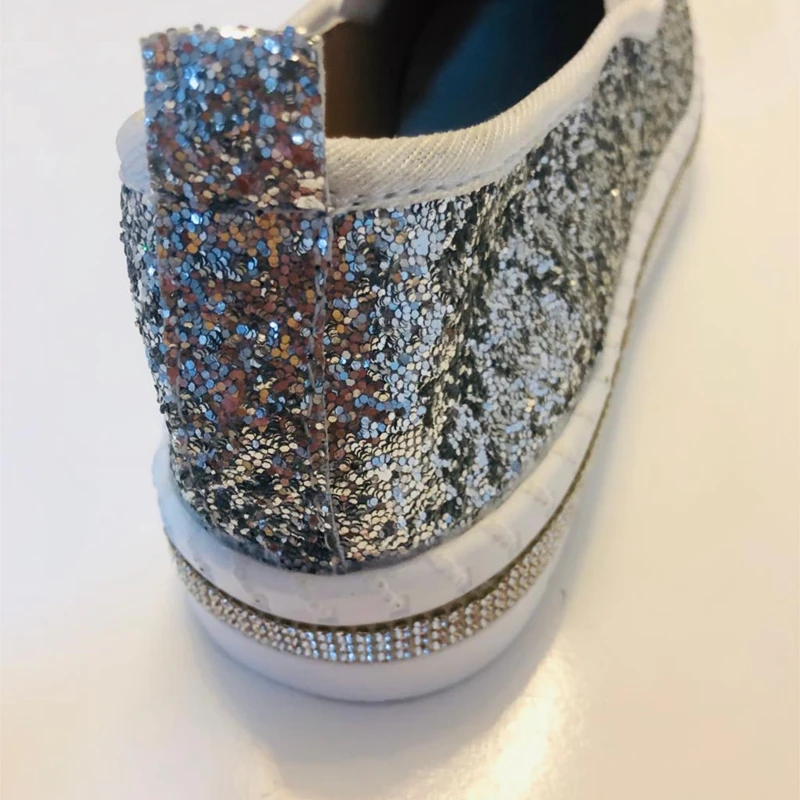 ORCHALISA New 2021 Ladies Flat Shoe Round Toe Bling Crystal Slip-On Glitter Loafers Big Size 36-43 Female Casual Spring A3408
ORCHALISA New 2021 Ladies Flat Shoe Round Toe Bling Crystal Slip-On Glitter Loafers Big Size 36-43 Female Casual Spring A3408