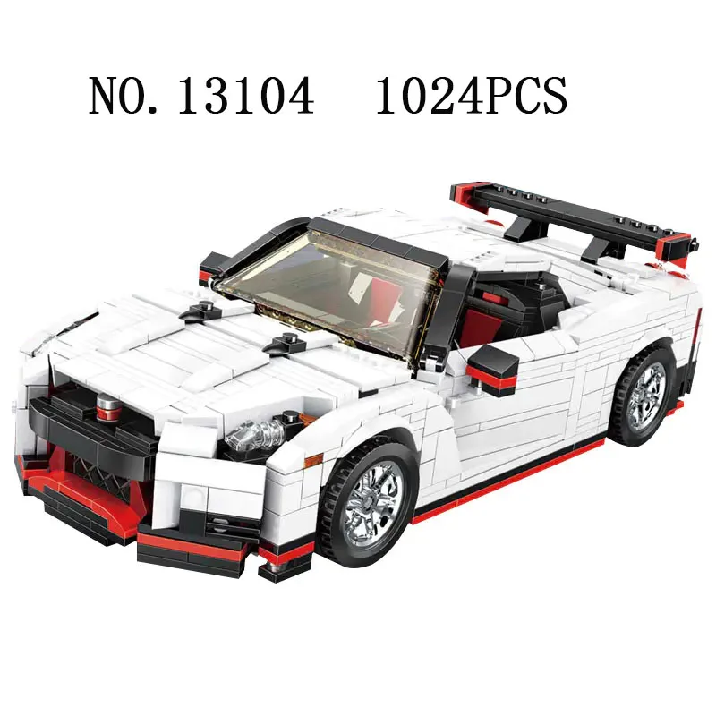 

13104 Creative Idea Series Nismo Nissan GTR R35 Compatible High-Tech Moc Bulding Blocks Bricks DIY Toys For Boys Gifts