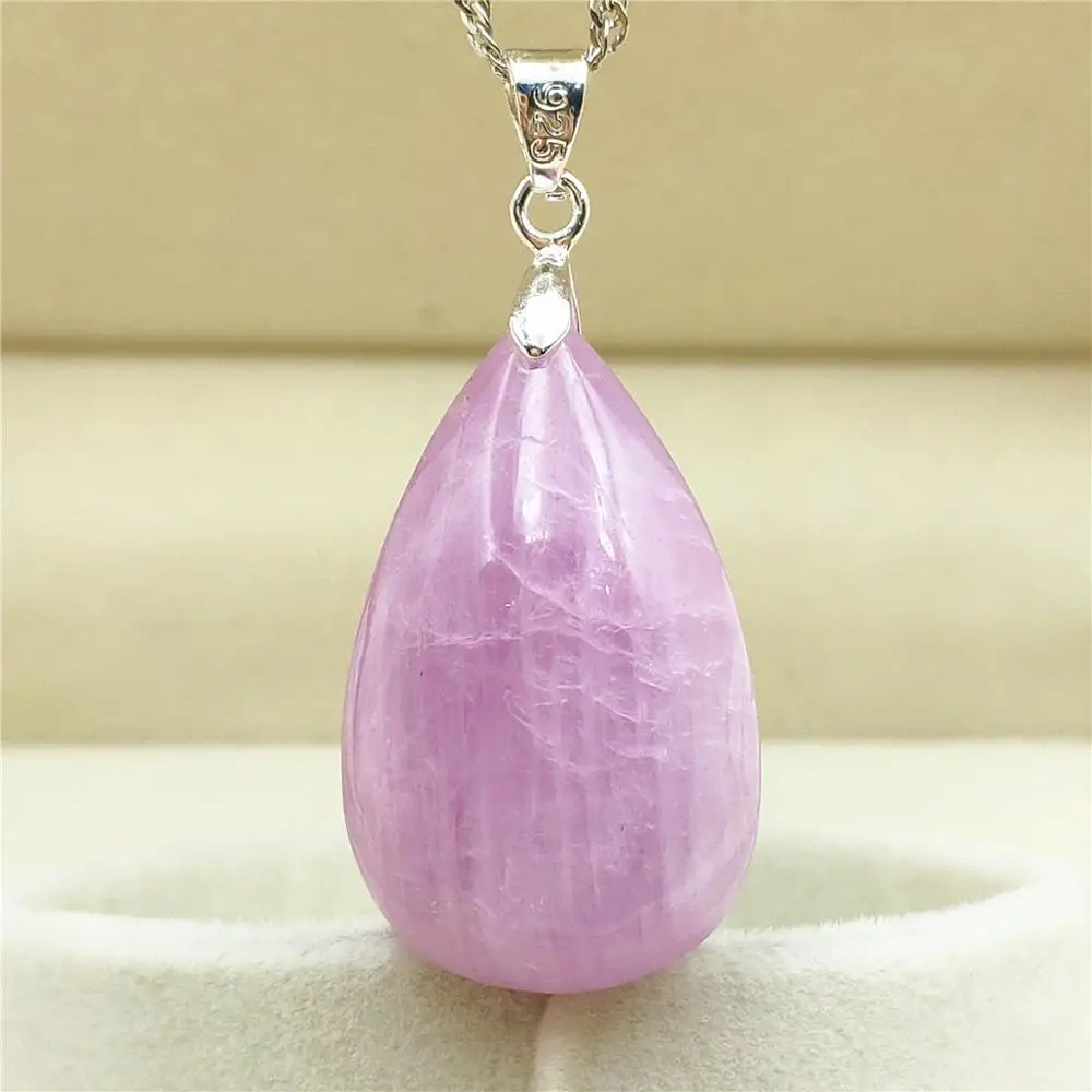 Natural Purple Kunzite Quartz Pendant Cat Eye 30x18x11mm Water Drop Men Women Gemstone Necklace Jewelry AAAAA
Natural Purple Kunzite Quartz Pendant Cat Eye 30x18x11mm Water Drop Men Women Gemstone Necklace Jewelry AAAAA