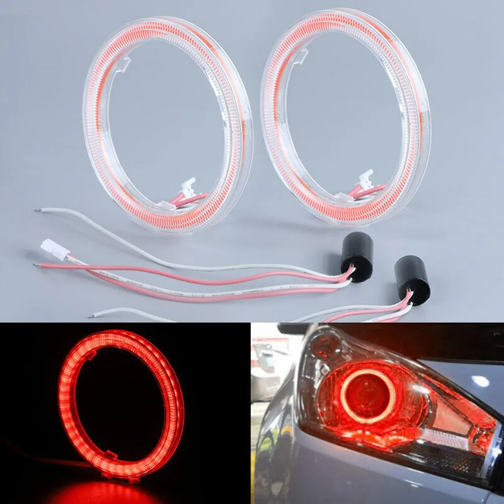 2pcs Red 80mm COB LED Light Halo Rings DRL Angel Eyes For Car Headlight Retrofit For Car Or Motorcycle Headlight Modification.
2pcs Red 80mm COB LED Light Halo Rings DRL Angel Eyes For Car Headlight Retrofit For Car Or Motorcycle Headlight Modification.