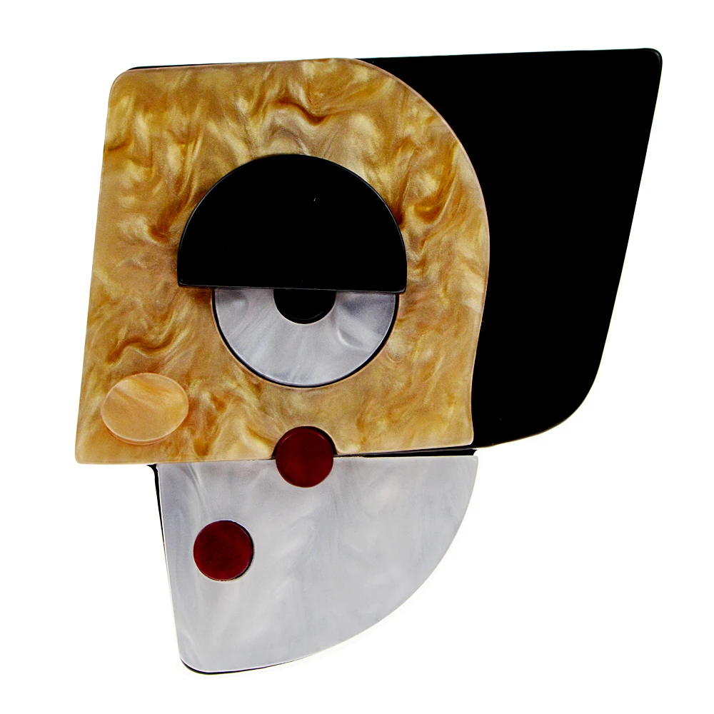 CINDY XIANG New Design Anime Pins Human Face Brooches Japanese Cute Abstract Cartoon Acrylic Acetate Brooch Jewelry for Friends
CINDY XIANG New Design Anime Pins Human Face Brooches Japanese Cute Abstract Cartoon Acrylic Acetate Brooch Jewelry for Friends