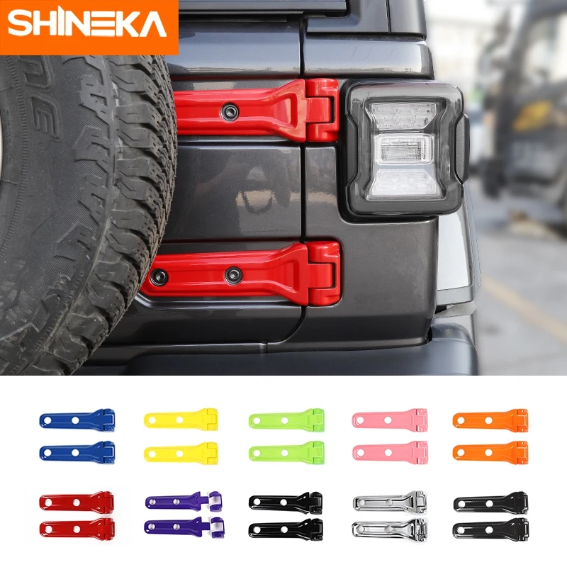 SHINEKA Exterior Stickers For Jeep Wrangler JL Car Spare Tire Tailgate Hinge Decoration Cover For Jeep Wrangler JL 2018-2020
SHINEKA Exterior Stickers For Jeep Wrangler JL Car Spare Tire Tailgate Hinge Decoration Cover For Jeep Wrangler JL 2018-2020