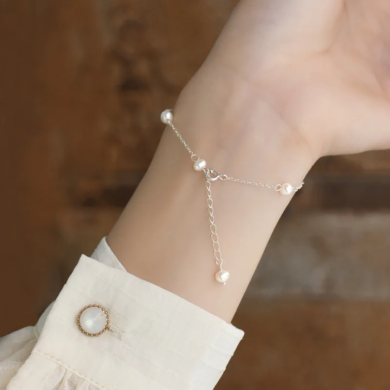 2021 Fashion Natural Pearl Bracelet for Women Pulseras Charms Chain Link Bangle Bracelet Wholesale Fashion jewelry Armband
2021 Fashion Natural Pearl Bracelet for Women Pulseras Charms Chain Link Bangle Bracelet Wholesale Fashion jewelry Armband