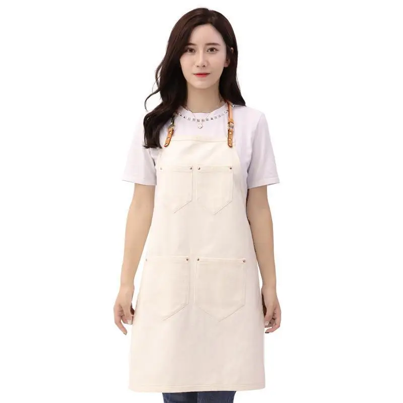37 Color Canvas Hanging Neck Apron Unisex Kitchen Pinafore Hotel Restaurant Cafe Barber Shop Bakery Shop Waiter Work Uniform
37 Color Canvas Hanging Neck Apron Unisex Kitchen Pinafore Hotel Restaurant Cafe Barber Shop Bakery Shop Waiter Work Uniform
