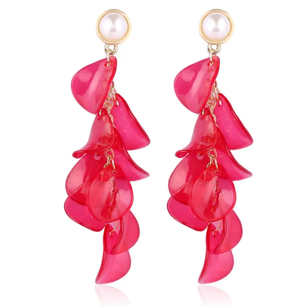 Korean Fashion Rose Flower Tassel Long Dangle Earrings For Women Lady Birthday Wedding Gift Drop Earrings Jewelry
Korean Fashion Rose Flower Tassel Long Dangle Earrings For Women Lady Birthday Wedding Gift Drop Earrings Jewelry