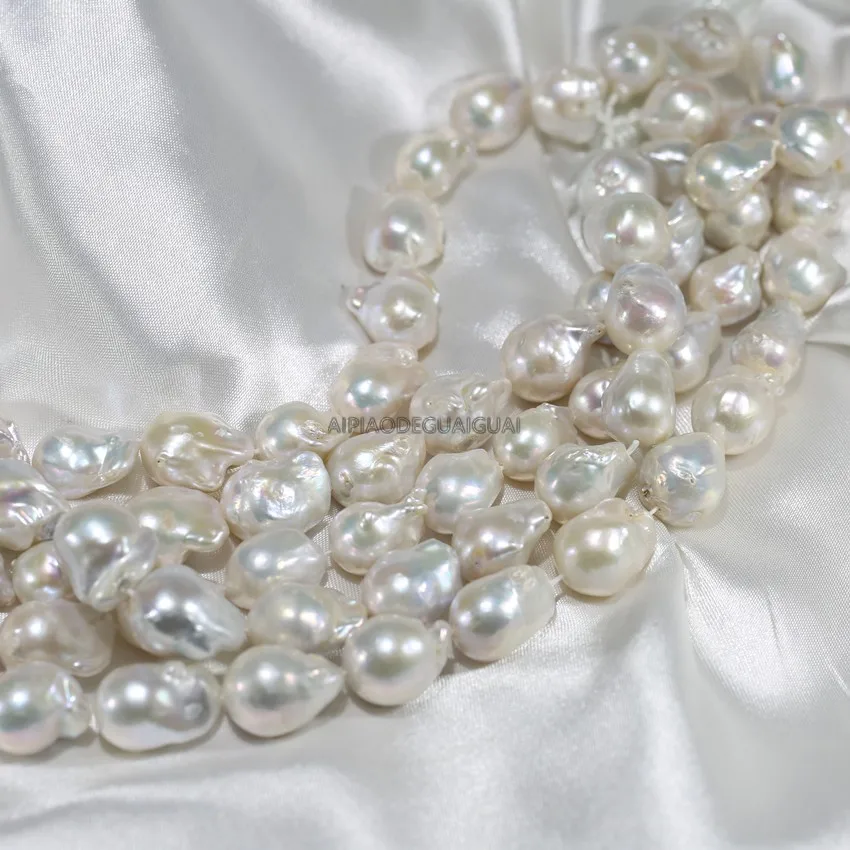 APDGG Genuine 15x20mm A- grade large big size freshwater baroque pearl strands loose beads women lady jewelry DIY
APDGG Genuine 15x20mm A- grade large big size freshwater baroque pearl strands loose beads women lady jewelry DIY