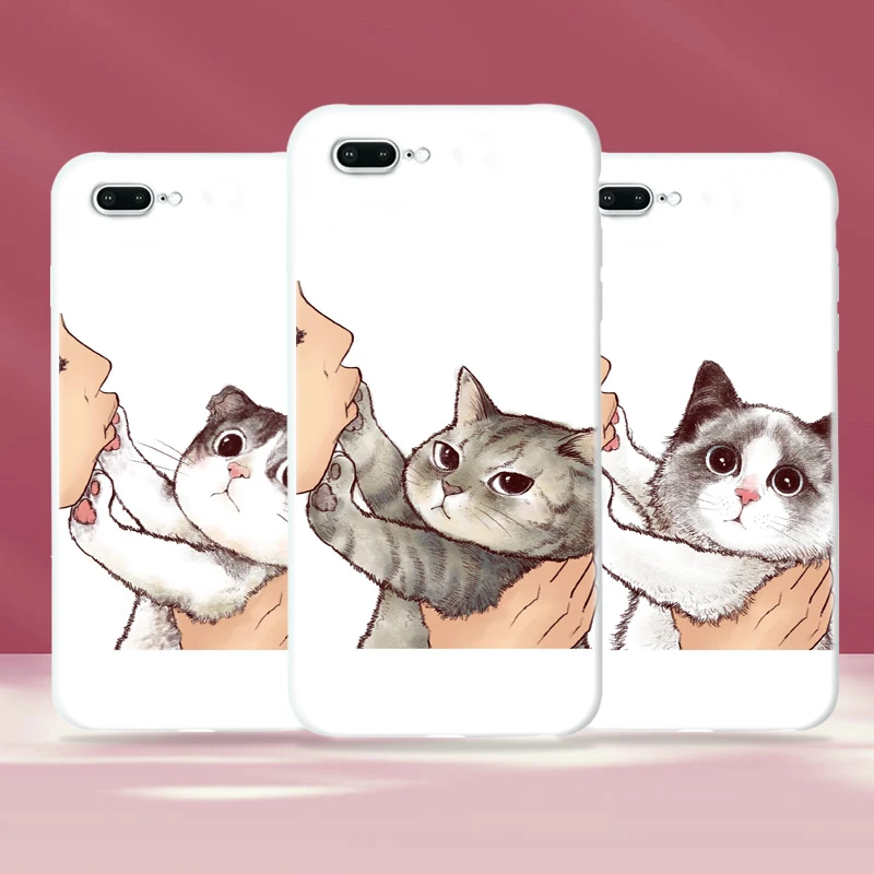 Cute Refuse Cats Phone Cases For iPhone 12 11 Pro MAX Mini 6 6S 7 8 Plus X XS XR For Apple 12 11 Pro MAX SE 2020 Funda Coque
Cute Refuse Cats Phone Cases For iPhone 12 11 Pro MAX Mini 6 6S 7 8 Plus X XS XR For Apple 12 11 Pro MAX SE 2020 Funda Coque