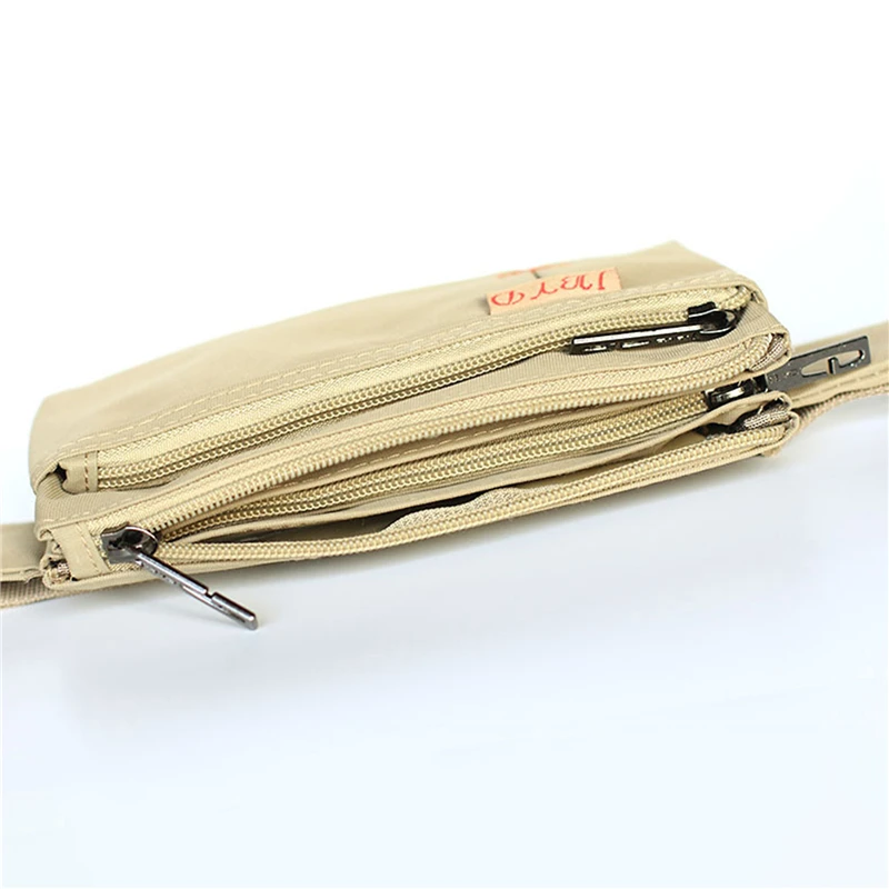 Ultrathin Hip Pack Tactical Waist Packs Belt Bag Passport Bags Outdoor Cycling Riding Jogging Travel Fitness Bags