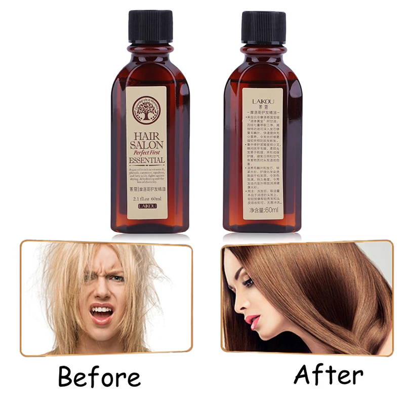 LAIKOU Hair Care Moroccan Hair Oil Pure Oil Multifunctional Hair Care Moisturizing 60ml Hotsale 
LAIKOU Hair Care Moroccan Hair Oil Pure Oil Multifunctional Hair Care Moisturizing 60ml Hotsale