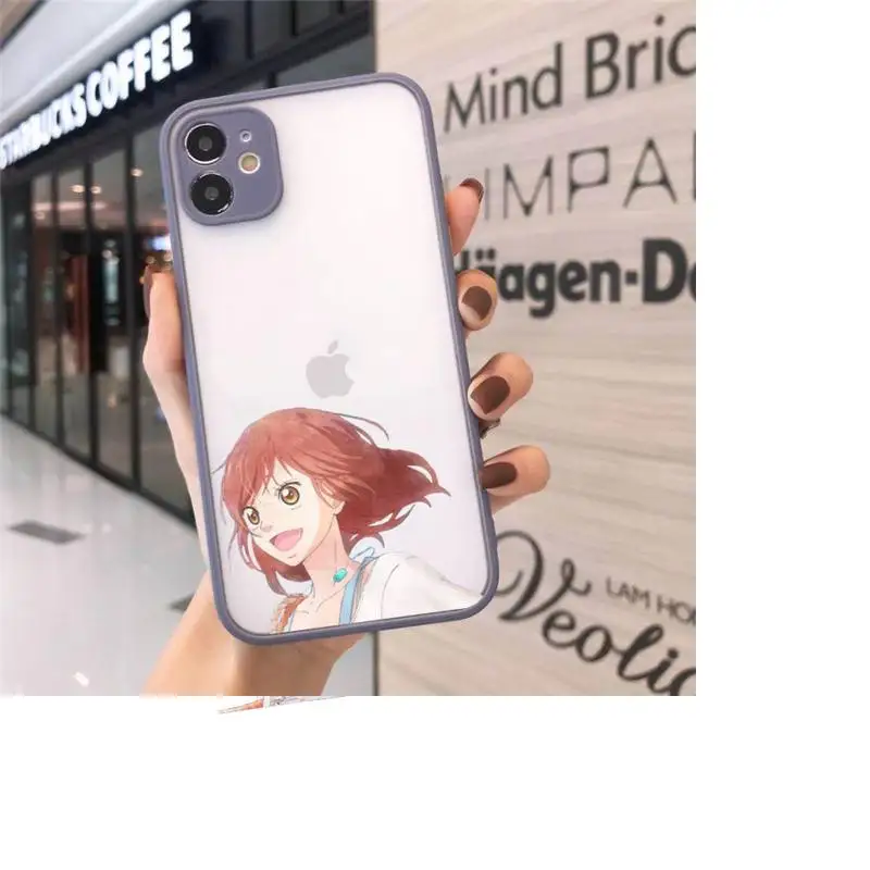 Ao Haru Ride Love lovely anime Phone Cases matte transparent For iphone 7 8 11 12 plus mini x xs xr pro max cover
Ao Haru Ride Love lovely anime Phone Cases matte transparent For iphone 7 8 11 12 plus mini x xs xr pro max cover