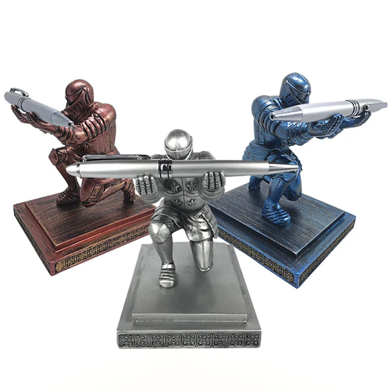 Executive Knight Pen Holder Armor Hero Pen Holder Desk Stationery Resin Display Supplies Creative Gifts For Friends and Family
Executive Knight Pen Holder Armor Hero Pen Holder Desk Stationery Resin Display Supplies Creative Gifts For Friends and Family