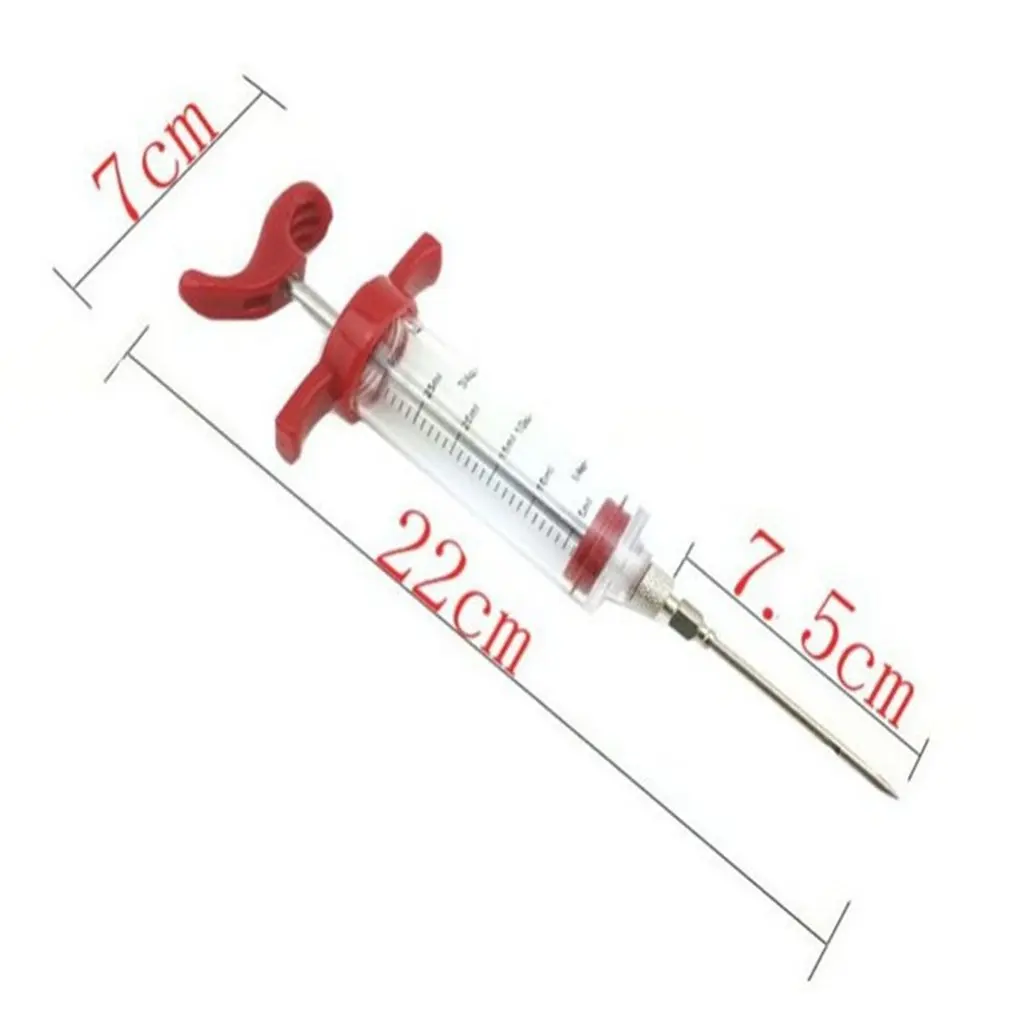 Qft346 Bbq Meat Syringe Marinade Injector Turkey Chicken Flavor Syringe Kitchen Cooking Syinge Accessories
Qft346 Bbq Meat Syringe Marinade Injector Turkey Chicken Flavor Syringe Kitchen Cooking Syinge Accessories