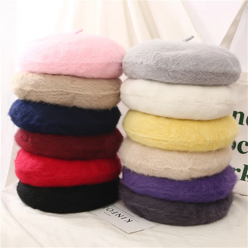 New Fashion Winter Women Rabbit Fur Beret Hat Elegant Ladies Cap Thicken Warm Beanie Hat
New Fashion Winter Women Rabbit Fur Beret Hat Elegant Ladies Cap Thicken Warm Beanie Hat