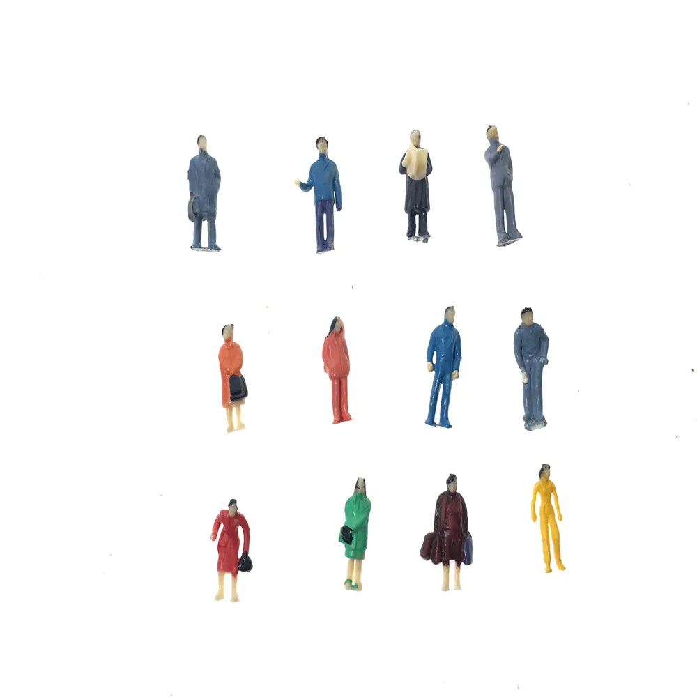 48Pcs Painted Model Train People Action Figures Scenery Display Scale HO (1 To 87)
48Pcs Painted Model Train People Action Figures Scenery Display Scale HO (1 To 87)