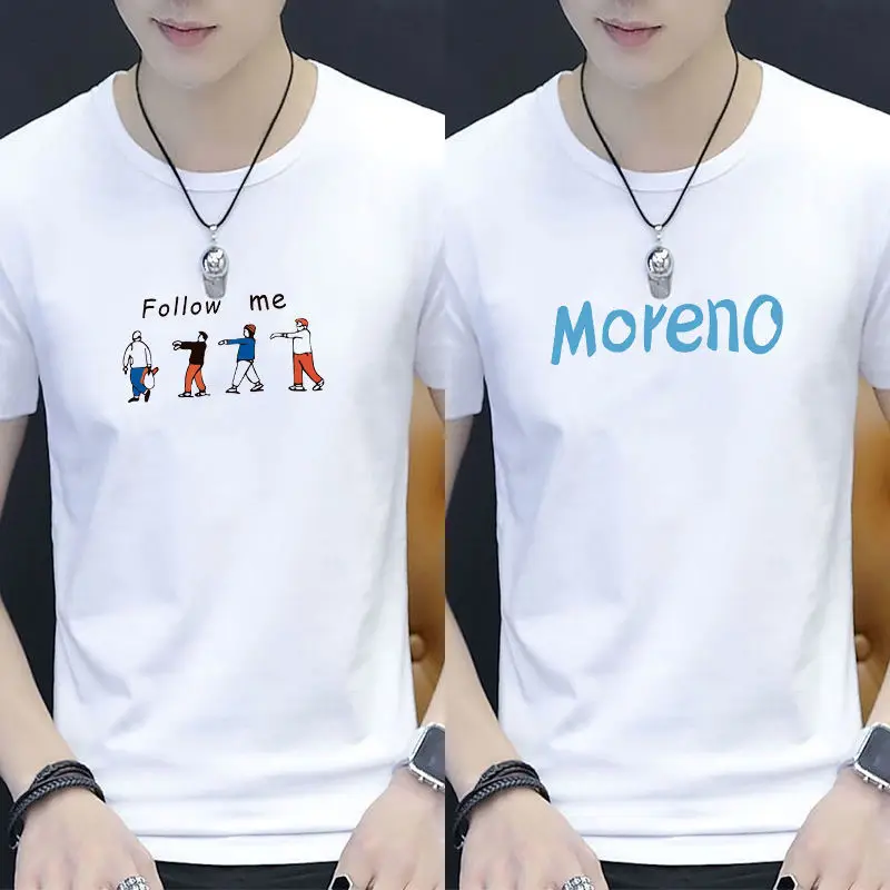 Men's Short Sleeve T-Shirt New Summer Loose Bottomed Top (2 Pieces)(Customizable LOGO)
Men's Short Sleeve T-Shirt New Summer Loose Bottomed Top (2 Pieces)(Customizable LOGO)
