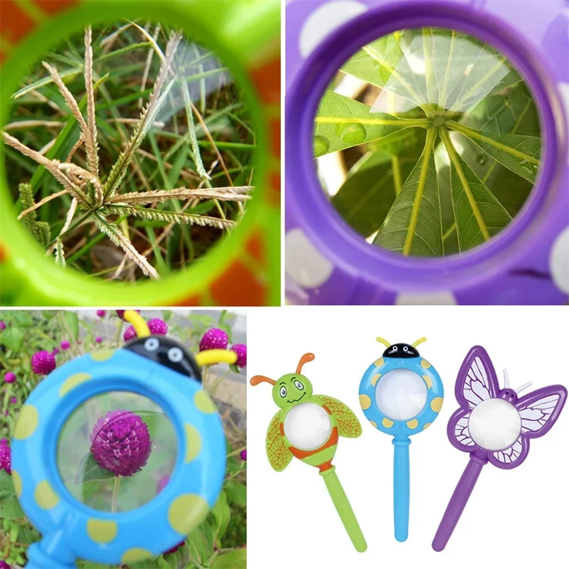 2X Magnifying Glass Cartoon Insect Shape Outdoor Exploration Learning Kids Children Educational Toys Magnifier Ladybug Butterfly
2X Magnifying Glass Cartoon Insect Shape Outdoor Exploration Learning Kids Children Educational Toys Magnifier Ladybug Butterfly