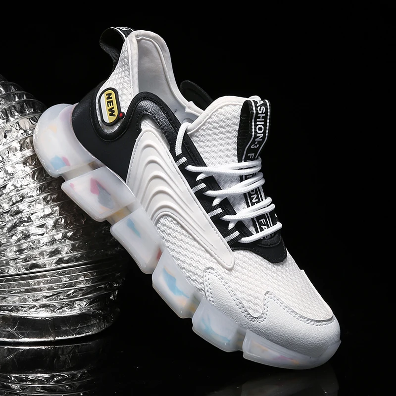 Fashion Men Jogging Shoes Comfortable Popcorn Bottom Sports Trainers Male Gym Running Sneakers White Basket Zapatillas Hombre
Fashion Men Jogging Shoes Comfortable Popcorn Bottom Sports Trainers Male Gym Running Sneakers White Basket Zapatillas Hombre