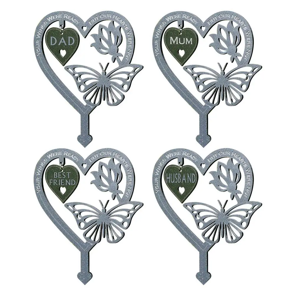 Butterfly Memorial Stake Remembrance Plaque Ornament Outdoor Garden Lawn Personalized Commemorative Plaque Ornament
Butterfly Memorial Stake Remembrance Plaque Ornament Outdoor Garden Lawn Personalized Commemorative Plaque Ornament