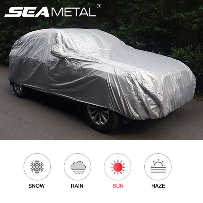 2023 Universal Full Car Covers Waterproof Cars Cover Auto Sunshade Cover Outdoor Snow Dust UV Resistant Protector for Automobile
2023 Universal Full Car Covers Waterproof Cars Cover Auto Sunshade Cover Outdoor Snow Dust UV Resistant Protector for Automobile