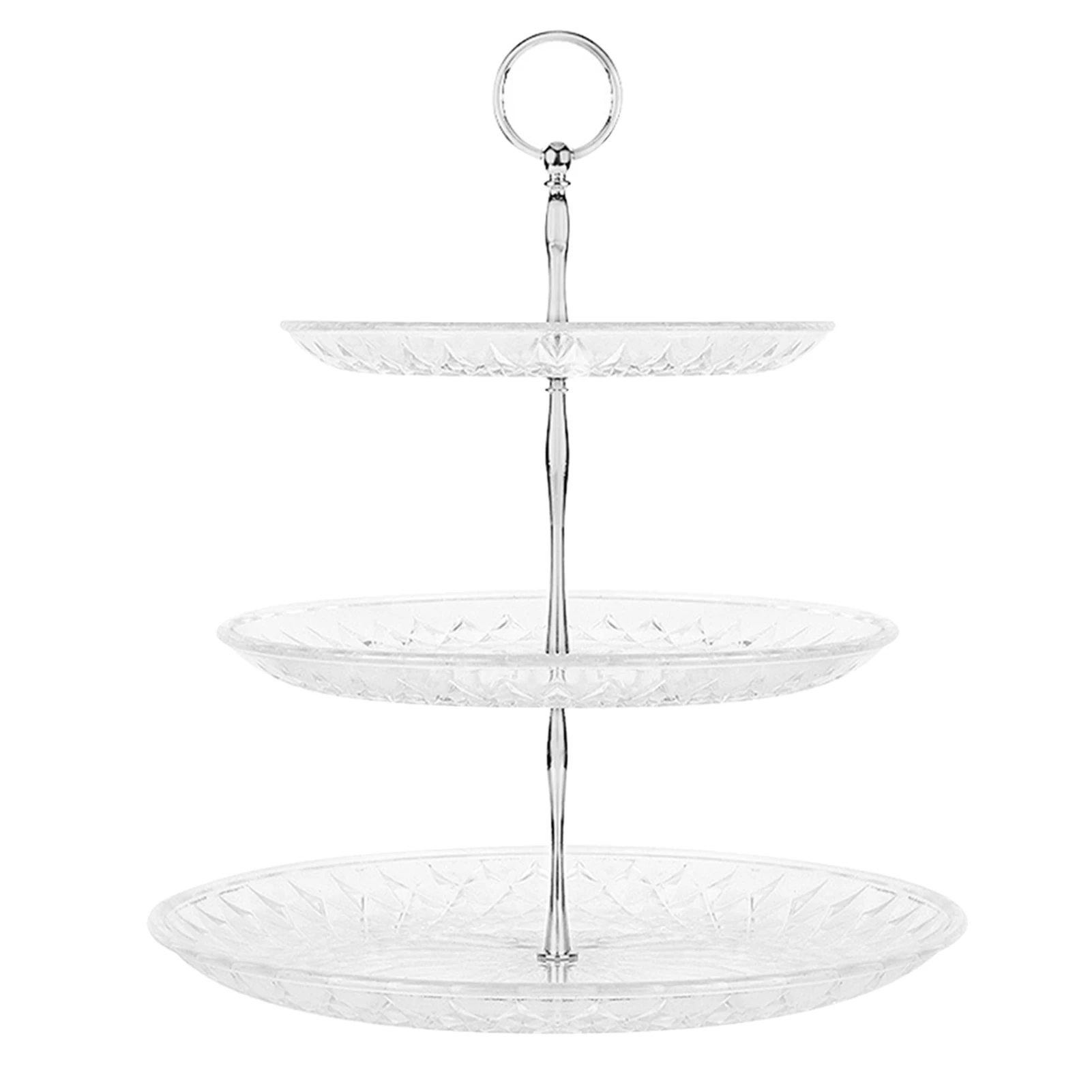 3-Tier Pastry Afternoon Tea Wedding Party Rimmed Elegant Cupcake Stand Dessert Cake Fruit Display European Portable Serving Tray
3-Tier Pastry Afternoon Tea Wedding Party Rimmed Elegant Cupcake Stand Dessert Cake Fruit Display European Portable Serving Tray