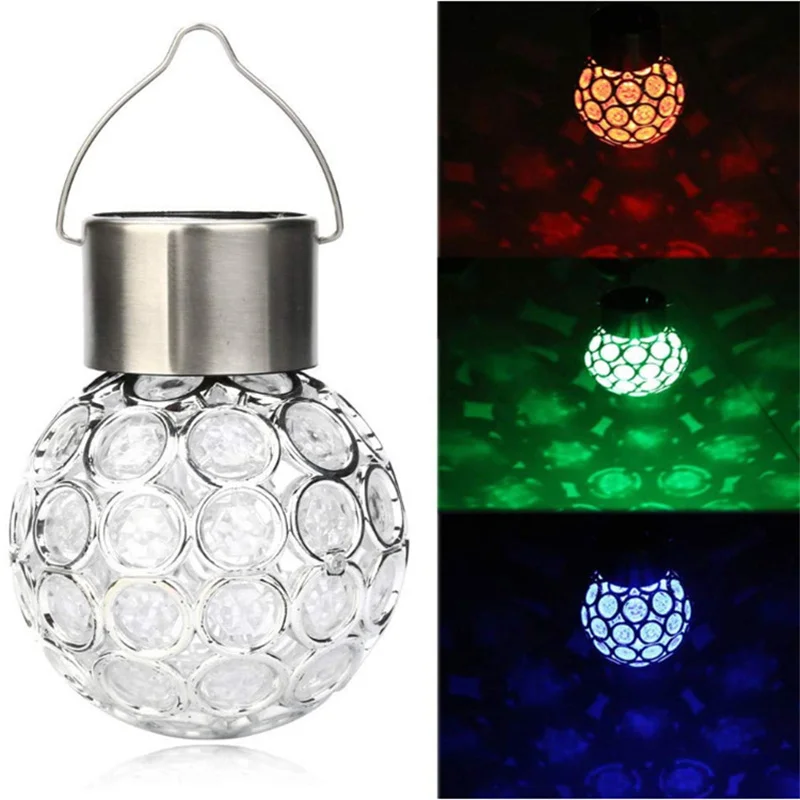 New Led Solar Lights Outdoor Waterproof Hanging Ball Lights Colour Changing Crystal Lawn Yard Landscape Lamp Garden Decoration
New Led Solar Lights Outdoor Waterproof Hanging Ball Lights Colour Changing Crystal Lawn Yard Landscape Lamp Garden Decoration