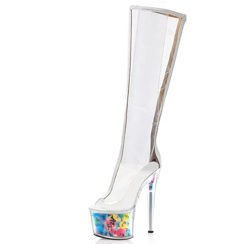 17CM New Sexy Fetish Platform Clear Elegant Ankle Matur Show Party Concise Women Boots High Stripper Heel Punk Pole Dance Shoes
17CM New Sexy Fetish Platform Clear Elegant Ankle Matur Show Party Concise Women Boots High Stripper Heel Punk Pole Dance Shoes