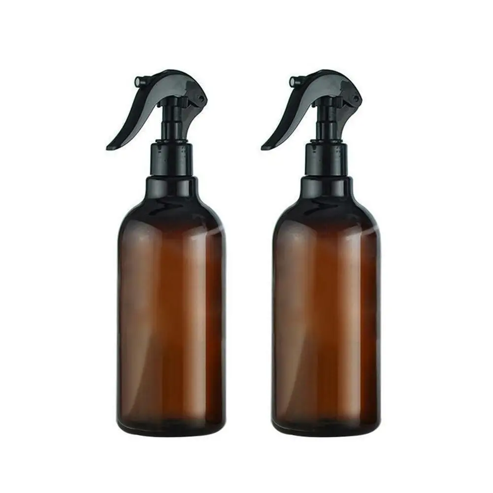 500ml Refillable Empty Anti-UV Amber Plastic Spray Bottles Container With Triggers Caps For Essential Oils Lotions Perfumes
500ml Refillable Empty Anti-UV Amber Plastic Spray Bottles Container With Triggers Caps For Essential Oils Lotions Perfumes