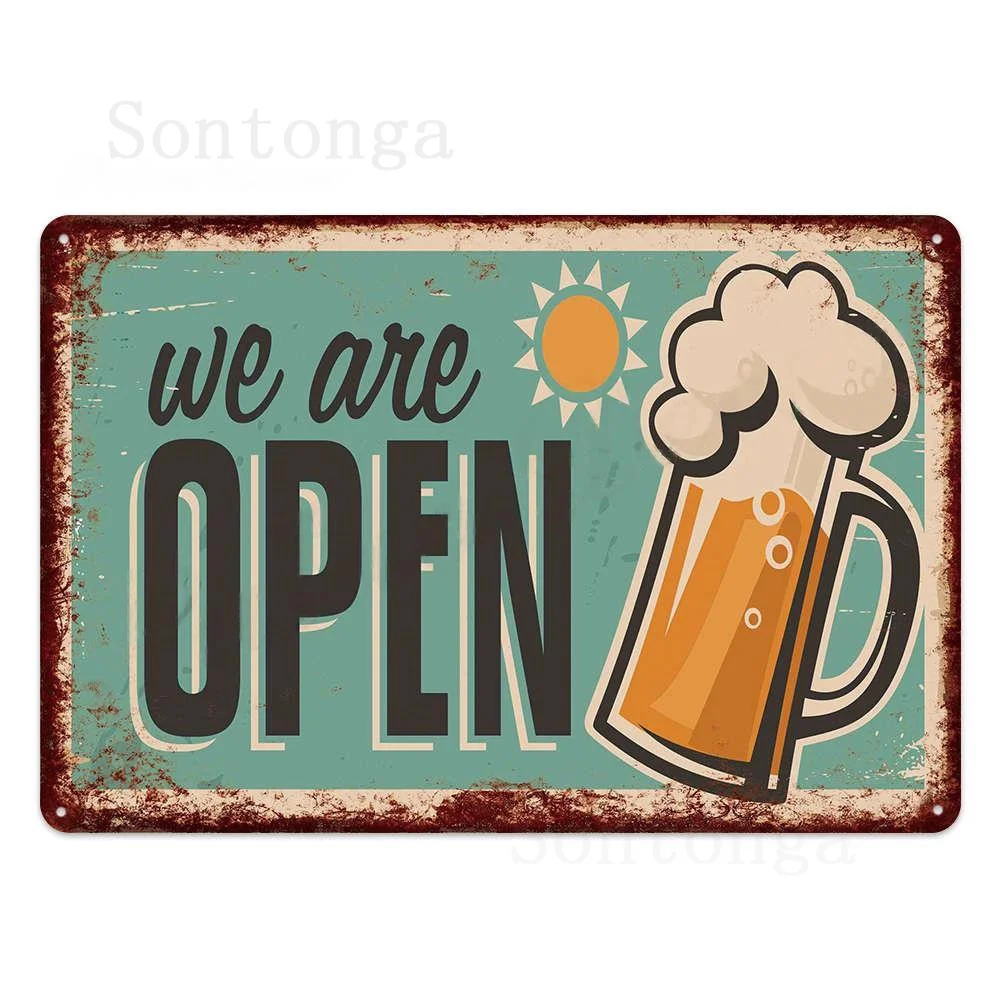 Tin Painting American West Style Beer Pub Signboard Modern Home Decoration Art Poster Decorative Painting Hanging Painting
Tin Painting American West Style Beer Pub Signboard Modern Home Decoration Art Poster Decorative Painting Hanging Painting