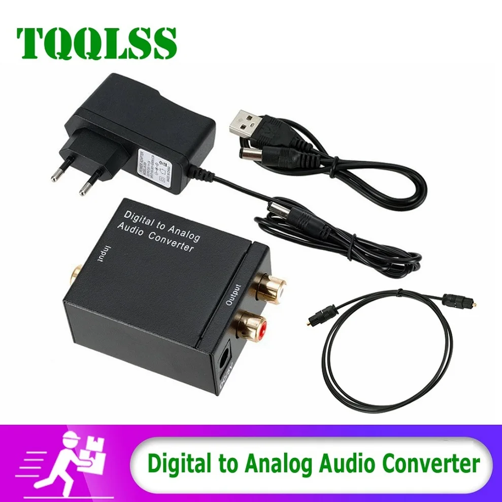 TQQLSS USB DAC цифро-аналоговый адаптер оптоволоконный Toslink коаксиальный сигнал в аналоговый RCA аудиодекодер
TQQLSS USB DAC цифро-аналоговый адаптер оптоволоконный Toslink коаксиальный сигнал в аналоговый RCA аудиодекодер
