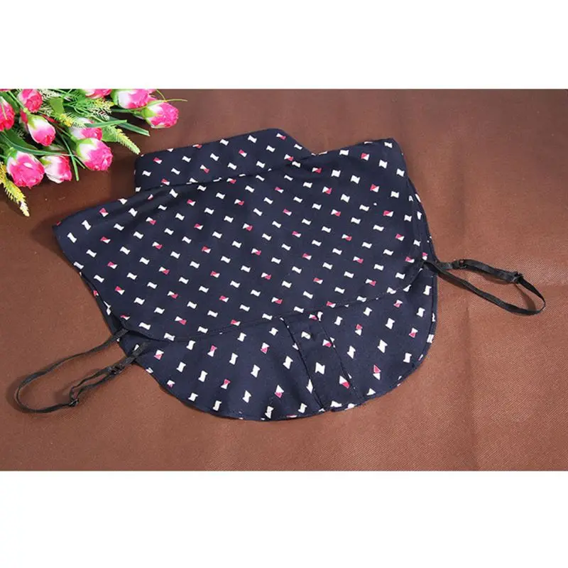 Women Women Blouse Sweater Turn-Down Fake False Collar Detachable Geometric Pattern Printed Cotton Half Shirt Tie Button Apparel
Women Women Blouse Sweater Turn-Down Fake False Collar Detachable Geometric Pattern Printed Cotton Half Shirt Tie Button Apparel