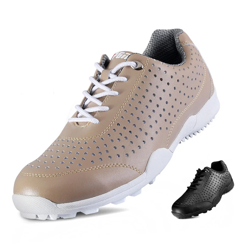 TaoBo Brand PGM Men's Breathable Golf Shoes Sole Waterproof and Non-slip Sports Sneakers Lace Up Design Golf Trainers
TaoBo Brand PGM Men's Breathable Golf Shoes Sole Waterproof and Non-slip Sports Sneakers Lace Up Design Golf Trainers