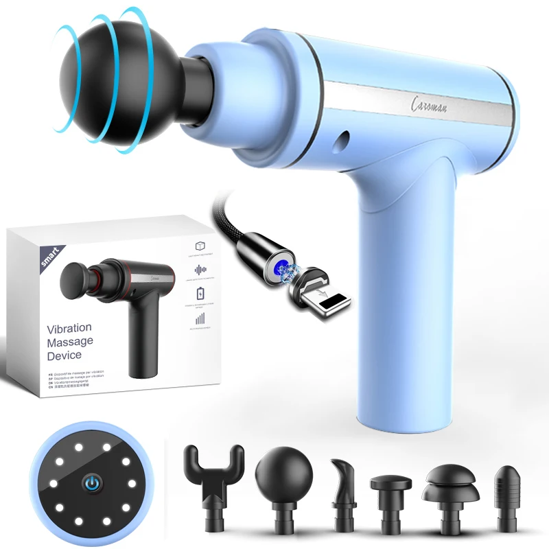 Massage Gun Rechargeable Muscle Stimulator Deep Tissue Massager electric Device Body Relaxation Shaping Pain Relief Fascia Gun
Massage Gun Rechargeable Muscle Stimulator Deep Tissue Massager electric Device Body Relaxation Shaping Pain Relief Fascia Gun