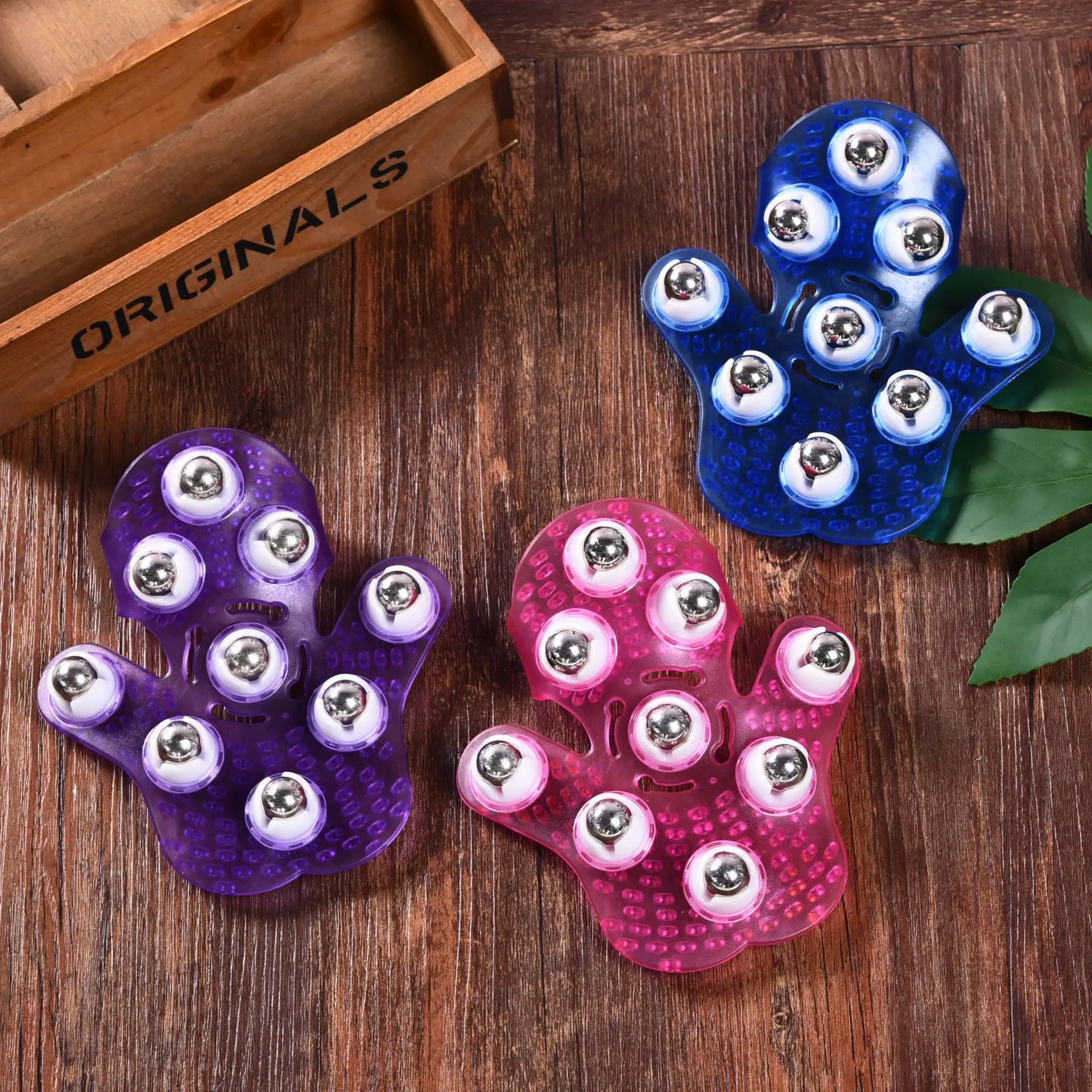 Body Massage Glove Roller Ball Anti-Cellulite Muscle Pain Relief Relax Massager For Neck Buttocks Body Slimming Health Care Tool
Body Massage Glove Roller Ball Anti-Cellulite Muscle Pain Relief Relax Massager For Neck Buttocks Body Slimming Health Care Tool