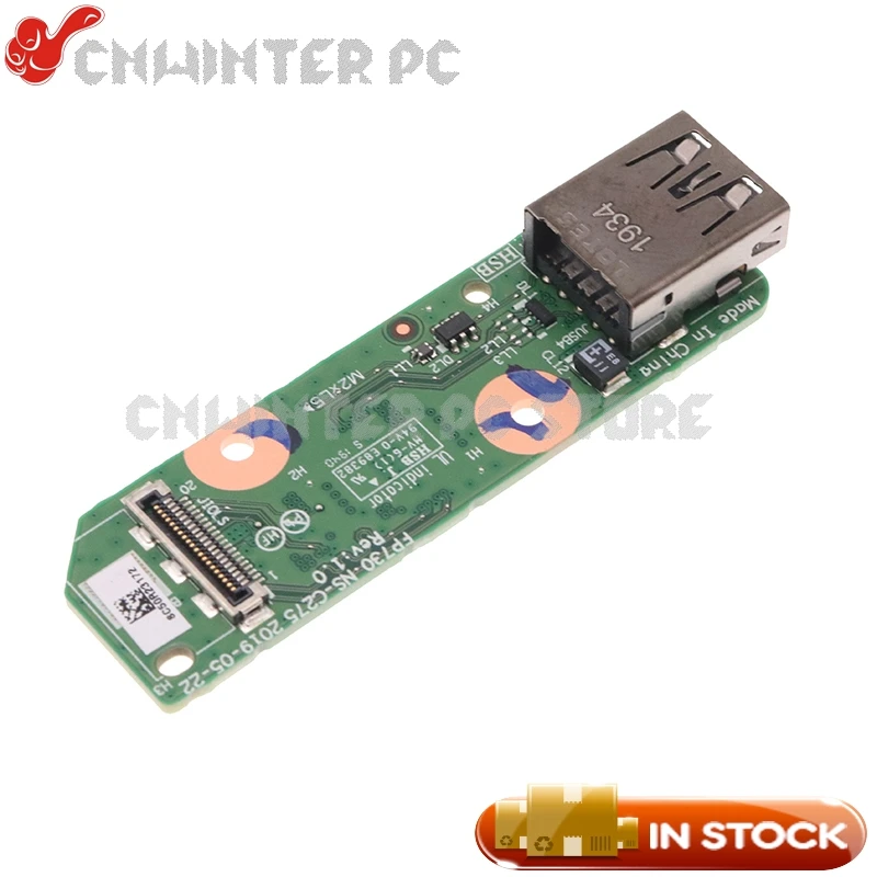 NOKOTION Brand New FP730 NS-C275 for Lenovo Thinkpad P73 Laptop 3.0 USB Port Board
NOKOTION Brand New FP730 NS-C275 for Lenovo Thinkpad P73 Laptop 3.0 USB Port Board