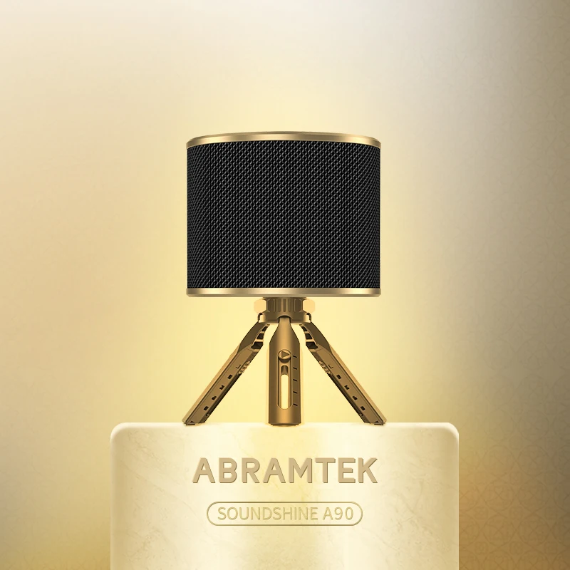 Metal bluetooth speaker Adjustable lights home TWS subwoofer outdoor portable wireless small speaker loudspeaker with tripod
Metal bluetooth speaker Adjustable lights home TWS subwoofer outdoor portable wireless small speaker loudspeaker with tripod