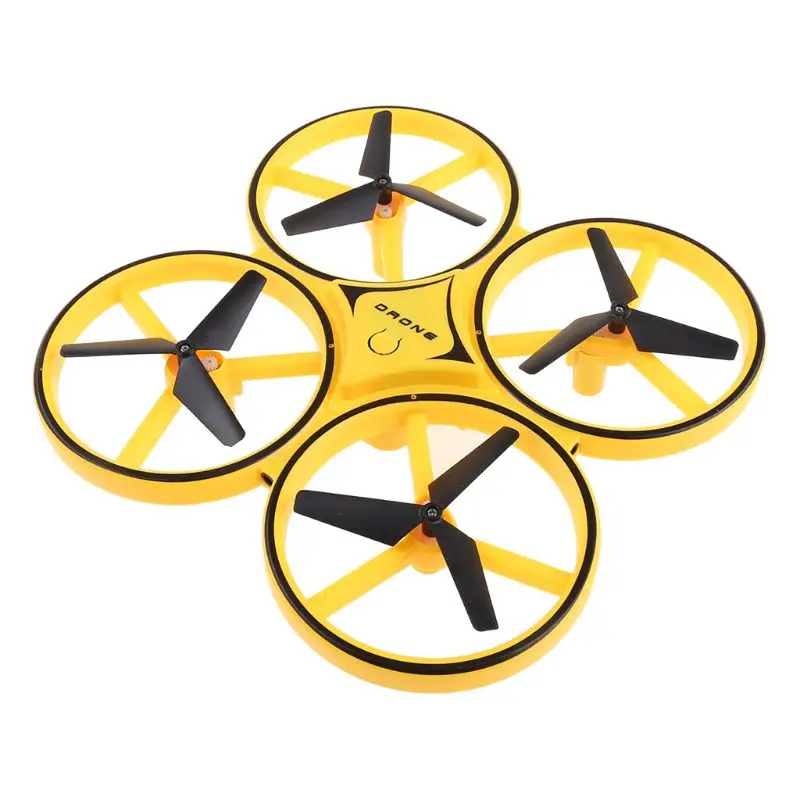 Four-Axis Aircraft Pneumatic Remote Control Smart Watch Drone Quadcopter with LED Lights for Gesture Interaction Toy Children 
Four-Axis Aircraft Pneumatic Remote Control Smart Watch Drone Quadcopter with LED Lights for Gesture Interaction Toy Children