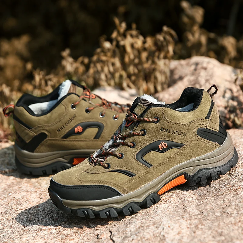 Men's Climbing Shoes Fashion Cow Suede Wear-Resistant Sneakers Outdoor Hiking Thick Bottom Casual Shoes Non-Slip Men Shoes
Men's Climbing Shoes Fashion Cow Suede Wear-Resistant Sneakers Outdoor Hiking Thick Bottom Casual Shoes Non-Slip Men Shoes