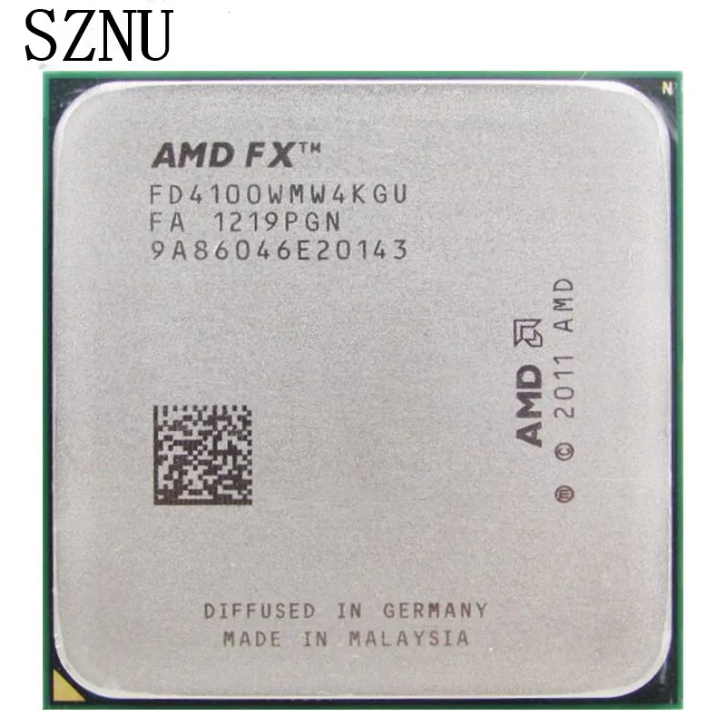 AMD FX-Series FX4100 FX-4100 FX 4100 3.6 GHz Quad-Core Quad-Thread CPU Processor FD4100WMW4KGU Socket AM3+
AMD FX-Series FX4100 FX-4100 FX 4100 3.6 GHz Quad-Core Quad-Thread CPU Processor FD4100WMW4KGU Socket AM3+