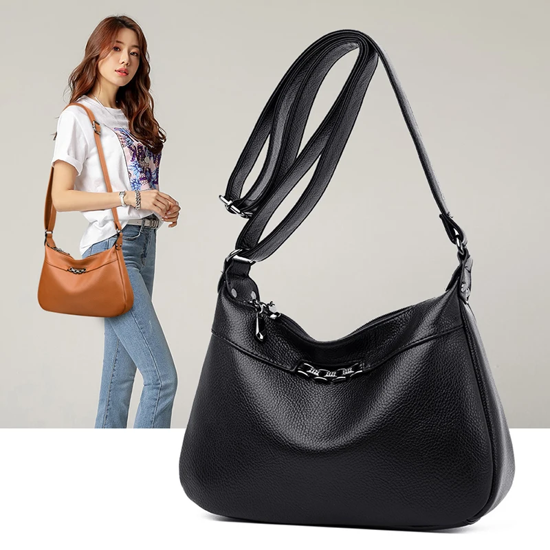 Women's Bag Designer Handbags Vintage Soft Leather Crossbody Bag for Women Ladies Shoulder Bag Fashion Shopping Messenger Bag
Women's Bag Designer Handbags Vintage Soft Leather Crossbody Bag for Women Ladies Shoulder Bag Fashion Shopping Messenger Bag