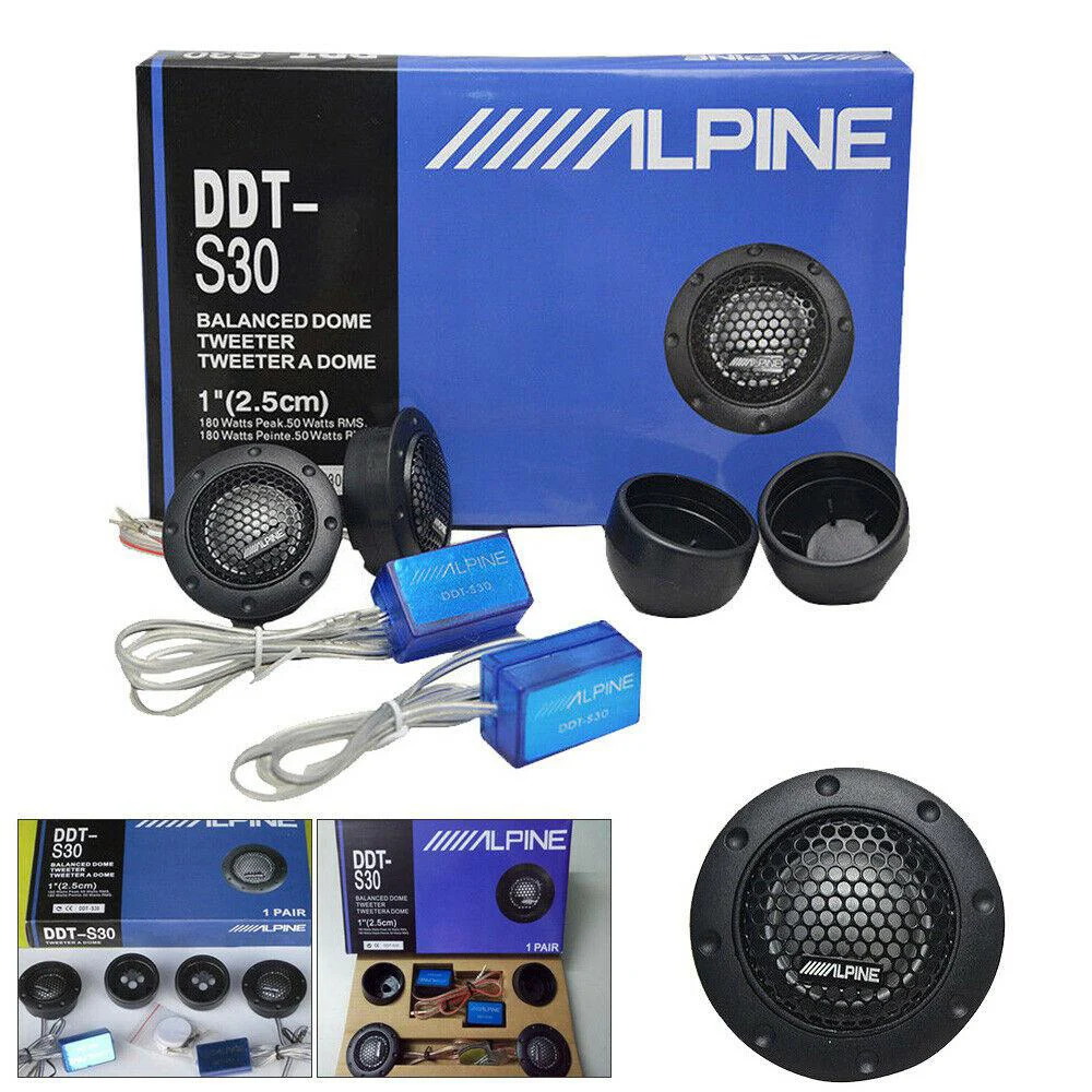 2PCS Car Dome Tweeters 180W Max Power High Frequency Autio Stereo Speaker 
2PCS Car Dome Tweeters 180W Max Power High Frequency Autio Stereo Speaker