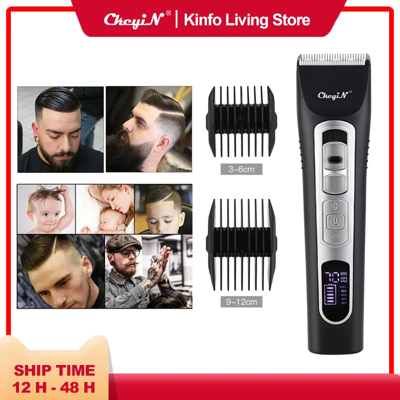 CkeyiN LCD Display Professional Hair Trimmer Beard Trimer Body Face Hair Clipper Electric Hair Clippers Men Beard Men's Trimmer
CkeyiN LCD Display Professional Hair Trimmer Beard Trimer Body Face Hair Clipper Electric Hair Clippers Men Beard Men's Trimmer