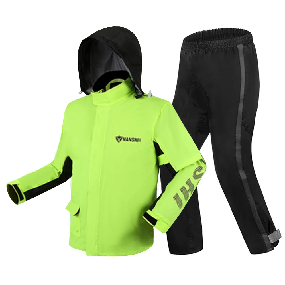 Waterproof Adult Motorcyclist Rain Suit Rainwear Raincoat Rain Coat Hooded For Outdoor Hiking Travel Fishing Climbing Thickened
Waterproof Adult Motorcyclist Rain Suit Rainwear Raincoat Rain Coat Hooded For Outdoor Hiking Travel Fishing Climbing Thickened