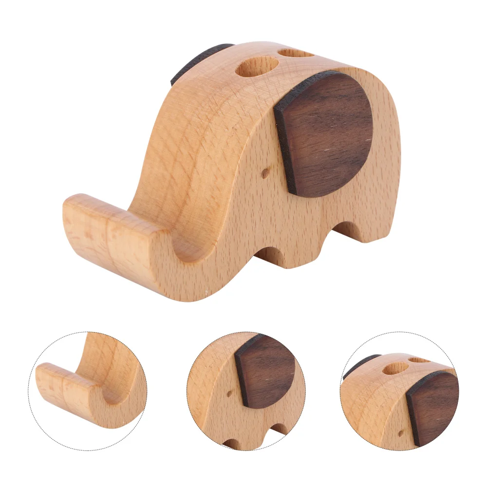 Wooden Elephant Shape Pen Storage Pot Pencil Holder with Cell Phone Stand Desk Organizer Decoration
Wooden Elephant Shape Pen Storage Pot Pencil Holder with Cell Phone Stand Desk Organizer Decoration