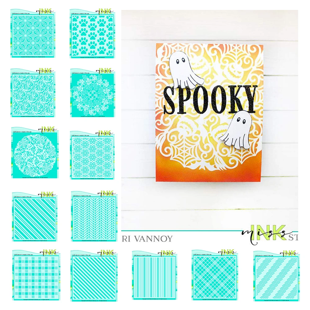 2021 New DIY Layering Stencils Frosty Flakes Perfectly Plaid Fall Mandala Painting Scrapbook Coloring Embossing Album Decorative
2021 New DIY Layering Stencils Frosty Flakes Perfectly Plaid Fall Mandala Painting Scrapbook Coloring Embossing Album Decorative