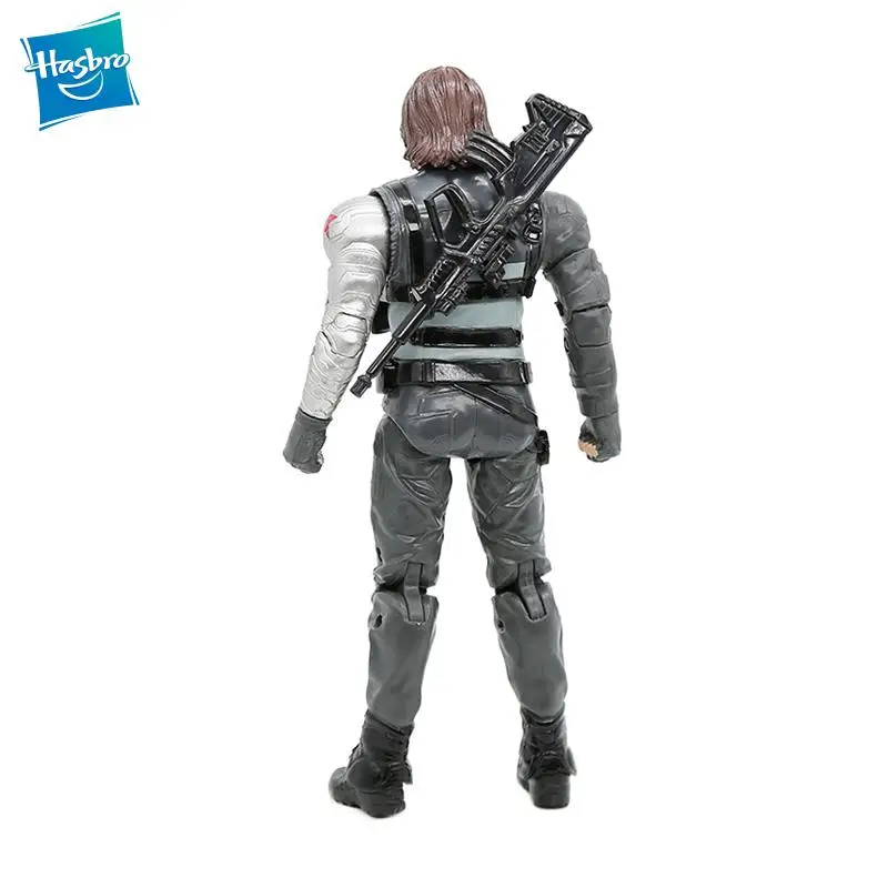 18cm Original HASBRO Marvel The Avengers Winter Soldier Movable joints Move Action Anime figures For Children Model Toys
18cm Original HASBRO Marvel The Avengers Winter Soldier Movable joints Move Action Anime figures For Children Model Toys