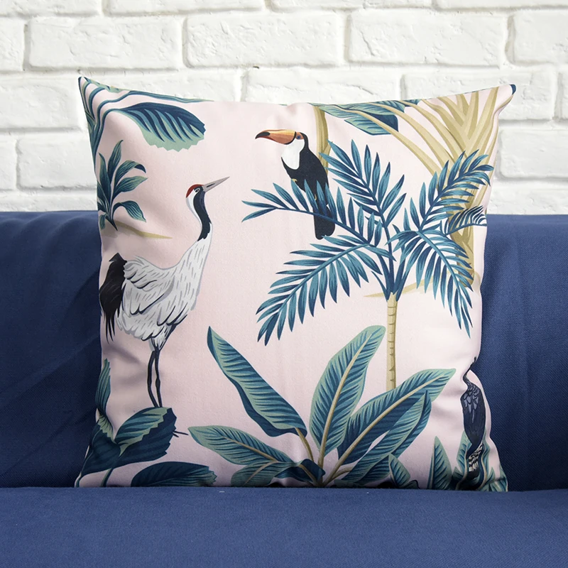 DUNXDECO Cushion Cover Decorative Pillow Case Artistic Forest Jungle Monkey Elephant Crane Print Sofa Chair Bedding Coussin
DUNXDECO Cushion Cover Decorative Pillow Case Artistic Forest Jungle Monkey Elephant Crane Print Sofa Chair Bedding Coussin