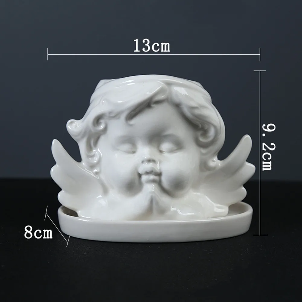 Creative Character Angel Succulent Flower Pot Office Table Flower Pot Ceramic With Tray Office Decor Plant Pot
Creative Character Angel Succulent Flower Pot Office Table Flower Pot Ceramic With Tray Office Decor Plant Pot