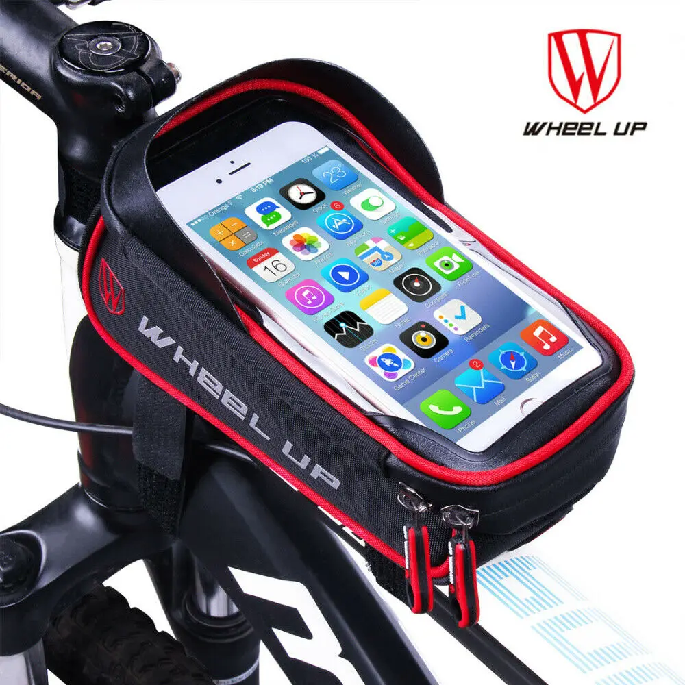Bicycle mobile phone bag Waterproof Mountain Bike Frame Front Bag Pannier Bicycle Mobile Phone Holder
Bicycle mobile phone bag Waterproof Mountain Bike Frame Front Bag Pannier Bicycle Mobile Phone Holder
