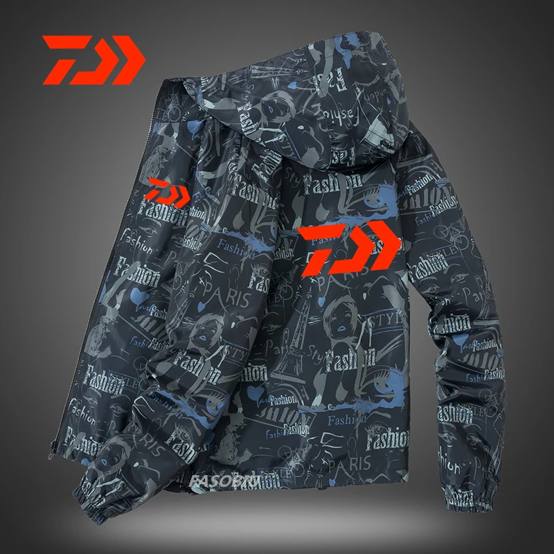 Daiwa Mens Fishing Jackets Spring Men Casual Windbreaker Camouflage Clothing Slim Hip Hop Bomber Cycling Hiking Fishing Clothes
Daiwa Mens Fishing Jackets Spring Men Casual Windbreaker Camouflage Clothing Slim Hip Hop Bomber Cycling Hiking Fishing Clothes